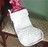 The Christmas Stocking — Red & White