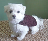 The Cary Dog Sweater Hand Crochet