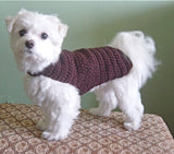 The Cary Dog Sweater Hand Crochet