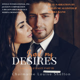 CharmaineLouise Books CLBooks Tease My Desires Lachlan & Haley Part II STEELE International, Inc. - Jackson Corporation A Billionaires Romance Series Crossover Series Audiobook Cover