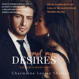 CharmaineLouise Books CLBooks Tempt My Desires Lachlan & Haley Part I STEELE International, Inc. - Jackson Corporation A Billionaires Romance Series Crossover Paperback Cover