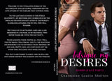 CharmaineLouise Books CLBooks Intrigue My Desires Harris & Kat Part I STEELE International, Inc. - Jackson Corporation A Billionaires Romance Series Crossover Paperback Cover