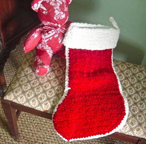 The Christmas Stocking — Red & White
