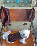 The Cary Dog Sweater Hand Crochet