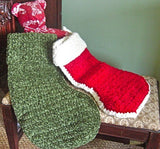 The Christmas Stocking — Red & White